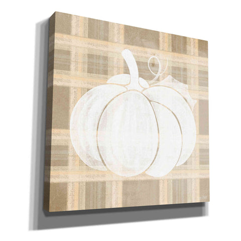 Image of 'Plaid Pumpkin I' by House Fenway, Canvas Wall Art