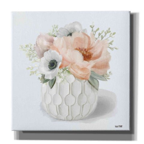 Image of 'Winter Anemones-Pink' by House Fenway, Canvas Wall Art