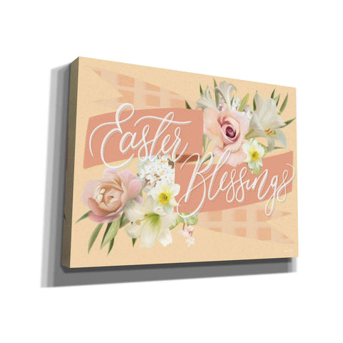 Image of 'Easter Blessings in Pink' by House Fenway, Canvas Wall Art