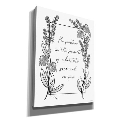 Image of 'Be Fearless' by House Fenway, Canvas Wall Art