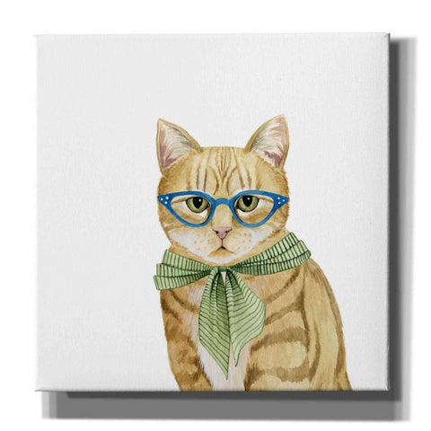 Image of 'Cool Cat IV' by Grace Popp, Canvas Wall Art
