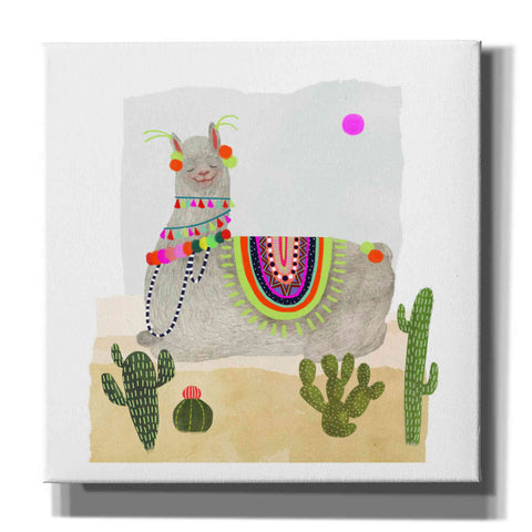 Image of 'Llamarama IV' by Victoria Borges, Canvas Wall Art