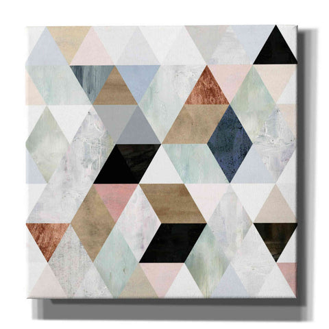 Image of 'Watercolor Mosaic I' by Victoria Borges, Canvas Wall Art