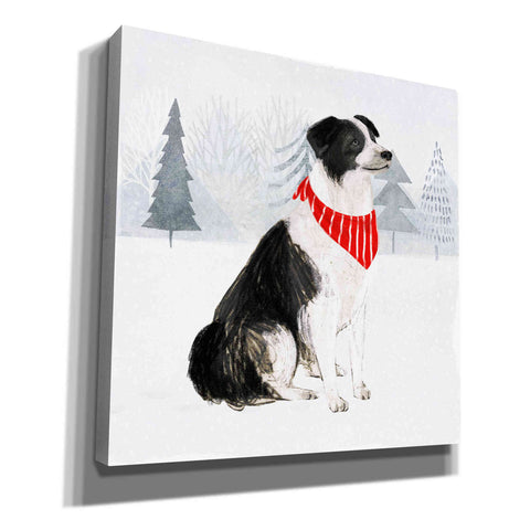 Image of 'Christmas Cats & Dogs II' by Victoria Borges, Canvas Wall Art