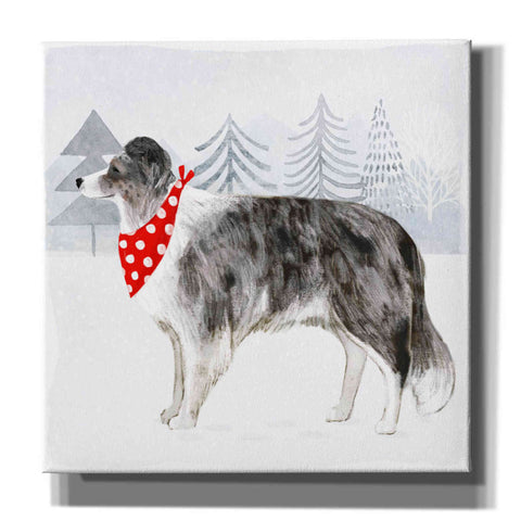 Image of 'Christmas Cats & Dogs IV' by Victoria Borges, Canvas Wall Art