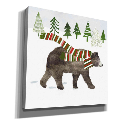 Image of 'Woodland Christmas I' by Victoria Borges, Canvas Wall Art