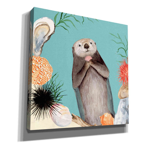 Image of 'Otter's Paradise II' by Victoria Borges, Canvas Wall Art