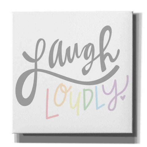 Image of 'Laugh Loudly' by Erin Barrett, Canvas Wall Art