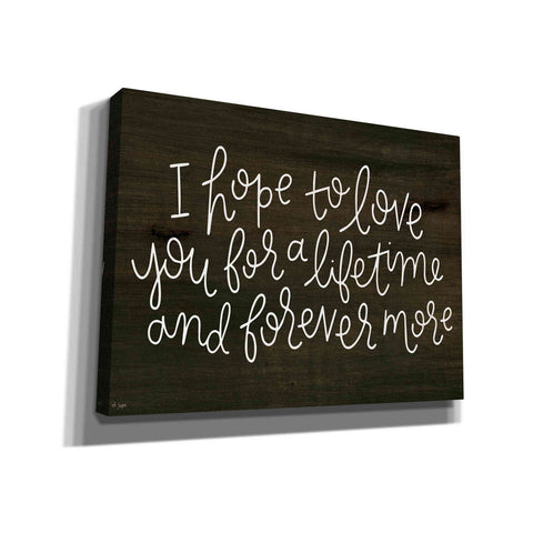 Image of 'Love For a Lifetime' by Jaxn Blvd, Canvas Wall Art