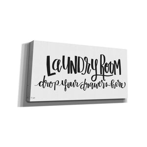 'Laundry Room Drop Your Drawers' by Jaxn Blvd, Canvas Wall Art