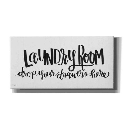 Image of 'Laundry Room Drop Your Drawers' by Jaxn Blvd, Canvas Wall Art