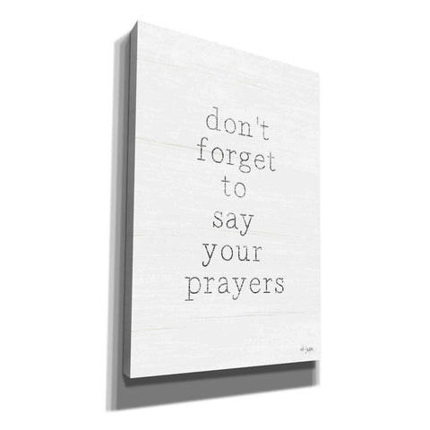 Image of 'Say Your Prayers' by Jaxn Blvd, Canvas Wall Art