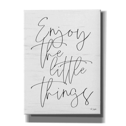 Image of 'Enjoy the Little Things' by Jaxn Blvd, Canvas Wall Art