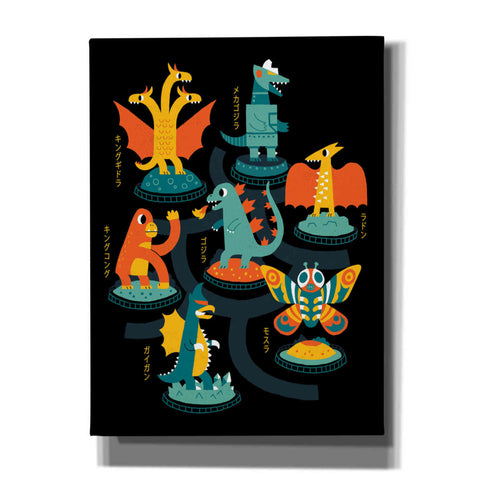 Image of 'Tokyo Zoo' by Michael Buxton, Canvas Wall Art