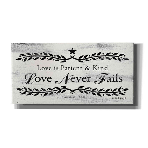 Image of 'Love is Patient' by Linda Spivey, Canvas Wall Art