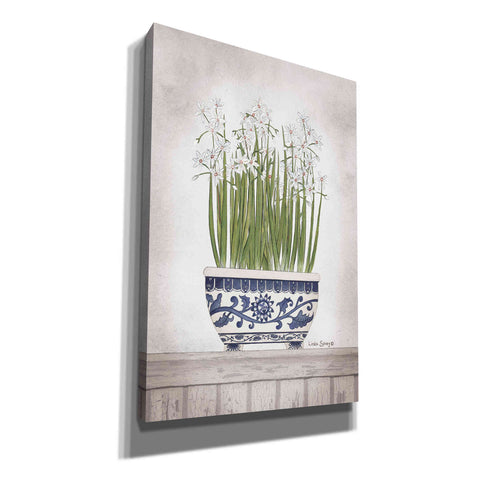 Image of 'Blue and White Paperwhites II' by Linda Spivey, Canvas Wall Art