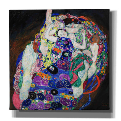 Image of 'The Virgin' by Gustav Klimt, Canvas Wall Art