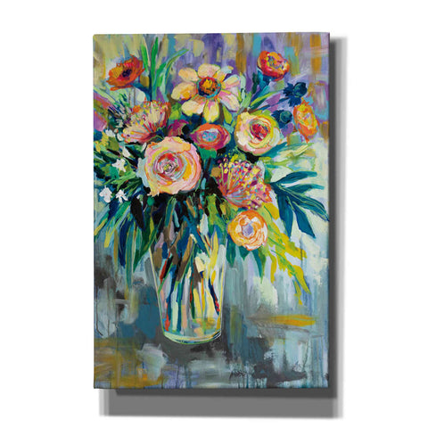 Image of "Summer Happiness" by Jeanette Vertentes, Canvas Wall Art,Size A Portrait