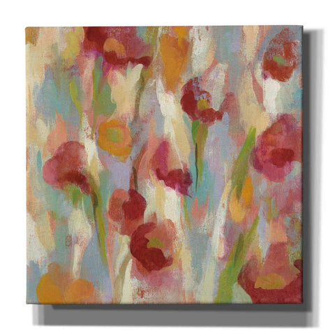 Image of 'Breezy Floral II' by Silvia Vassileva, Canvas Wall Art,Size 1 Square