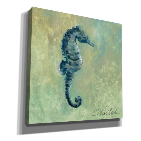 Image of 'Indigo Sea Life I' by Silvia Vassileva, Canvas Wall Art,Size 1 Square