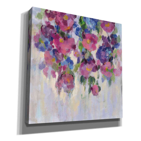 Image of 'Pink and Blue I' by Silvia Vassileva, Canvas Wall Art,Size 1 Square