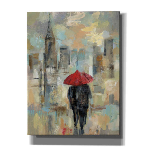 Image of "Rain in the City I" by Silvia Vassileva, Canvas Wall Art,Size B Portrait