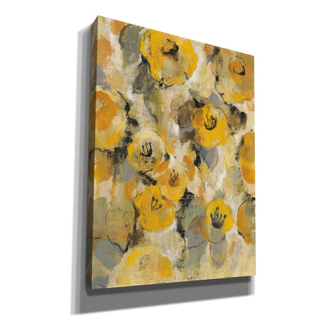 Image of "Yellow Floral II" by Silvia Vassileva, Canvas Wall Art,Size C Portrait