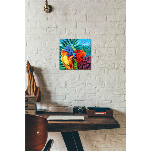 Image of 'Birds in Paradise I' by Carolee Vitaletti, Giclee Canvas Wall Art