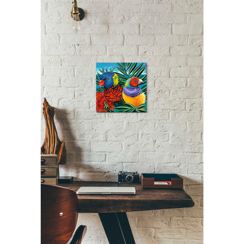 Image of 'Birds in Paradise II' by Carolee Vitaletti, Giclee Canvas Wall Art