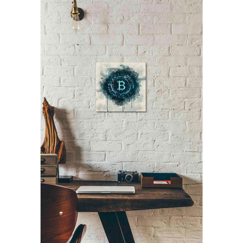 Image of 'Bitcoin Era' by Surma and Guillen, Canvas Wall Art,12 x 12
