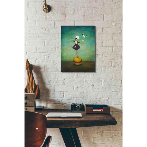 Image of 'Luna's Circle' by Duy Huynh, Giclee Canvas Wall Art