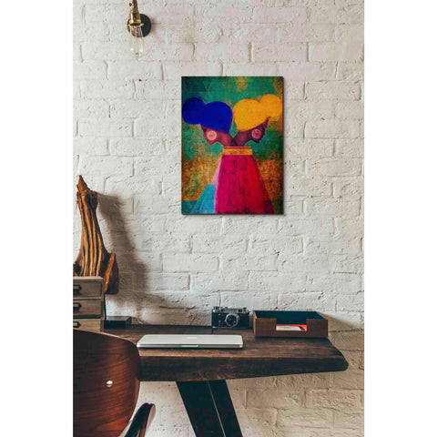 Image of 'Easy Ease (Vibrant)' by Erin K Robinson, Giclee Canvas Wall Art