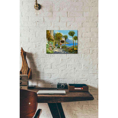 Image of 'Passeggiata al Lago' by Guido Borelli, Giclee Canvas Wall Art