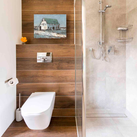 Image of 'Plein Air Barn II' by Ethan Harper Canvas Wall Art,16 x 12