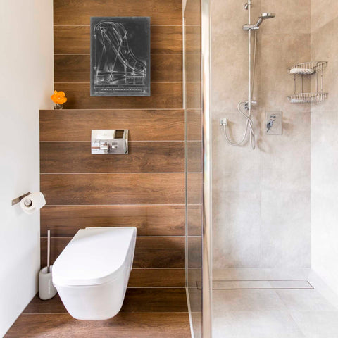 Image of 'Grand Piano Diagram' by Ethan Harper Canvas Wall Art,12 x 16