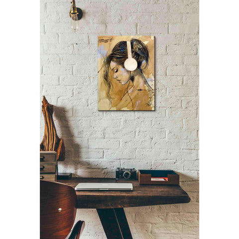 Image of 'Listen Listen' by Loui Jover, Canvas Wall Art,12 x 16