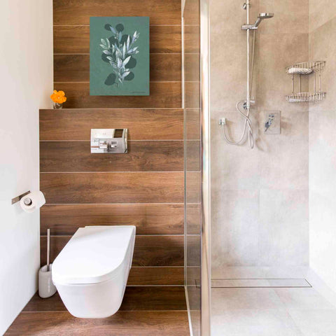 Image of 'Watercolor Greenery Series Dark I' by Bluebird Barn, Canvas Wall Art,12 x 16