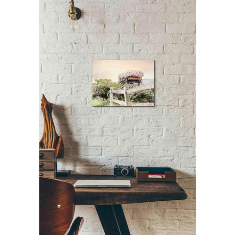 Image of 'Flower Wagon' by Lori Deiter, Canvas Wall Art,16 x 12