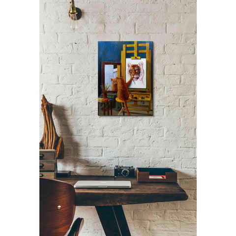 Image of 'Norman Catwell' by Lucia Heffernan, Canvas Wall Art,12 x 16