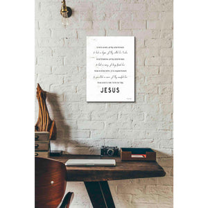 'Jesus' by Cindy Jacobs, Canvas Wall Art,12 x 16