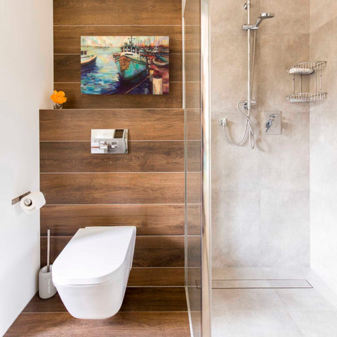 Image of "At Fords" by Jeanette Vertentes, Giclee Canvas Wall Art