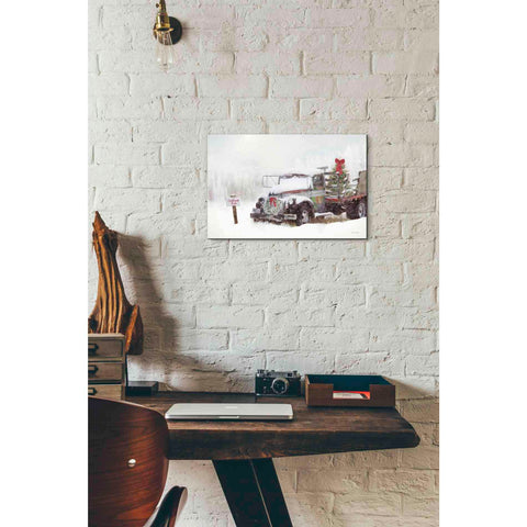 Image of 'Wyoming Tree Farm' by Lori Deiter, Canvas Wall Art,18 x 12