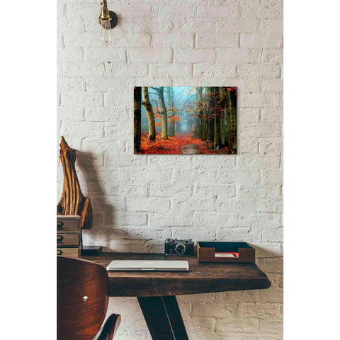 Image of 'Bussum in Fall' by Lars van de Goor, Giclee Canvas Wall Art
