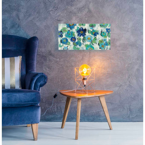 Image of "Blue Eyes I" by Silvia Vassileva, Canvas Wall Art,24 x 12