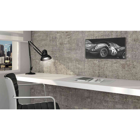 Image of 'Vintage Racing II' by Ethan Harper Canvas Wall Art,24 x 12