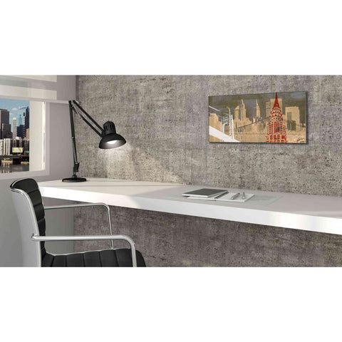 Image of 'Modern Metropolis I' by Ethan Harper Canvas Wall Art,24 x 12