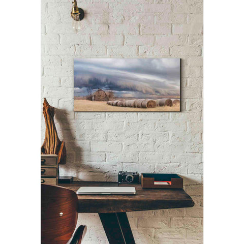 Image of 'Tornado Warning' by Lori Deiter, Canvas Wall Art,24 x 12