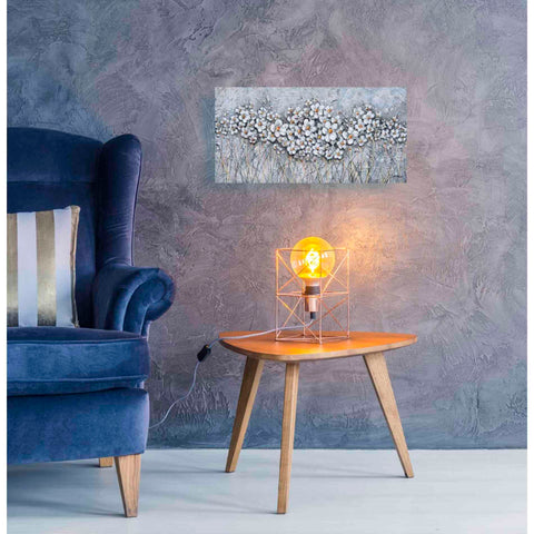 Image of 'Fields of Pearls' by Britt Hallowell, Canvas Wall Art,24 x 12