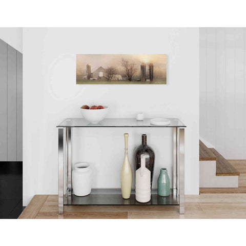 Image of 'Old Stone Barn' by Lori Deiter, Canvas Wall Art,36 x 12