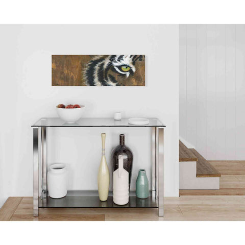 Image of 'Searching for the Man Cub' by Britt Hallowell, Canvas Wall Art,36 x 12